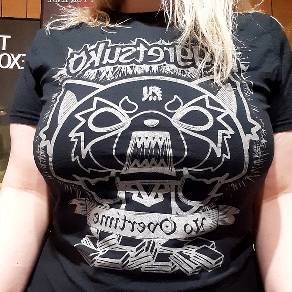 Aggretsuko No Overtime Sanrio Tshirt - Picture 4 of 4